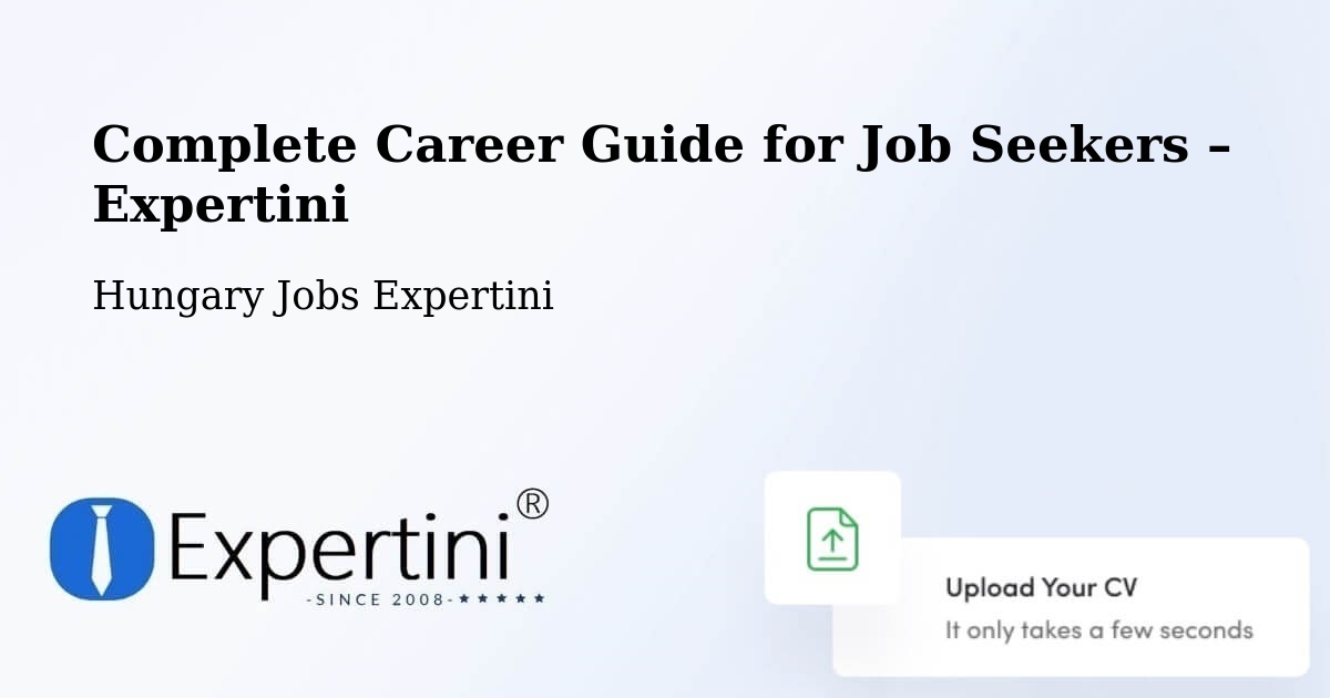 Career Guide for Job Seekers – Solt - Solt, Hungary Jobs Expertini