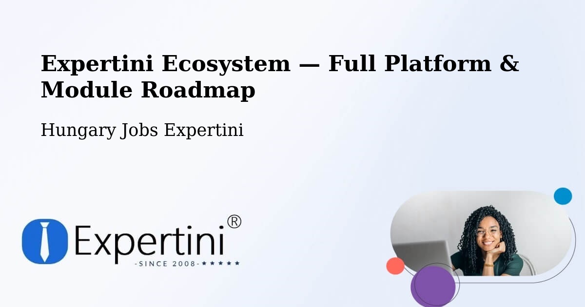 Expertini Ecosystem — Full Platform & Module Roadmap – Solt